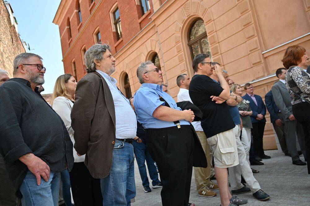 Otwarcie wystawy o Ruchu WiP w Krakowie. Fot. Janusz Ślęzak (IPN)