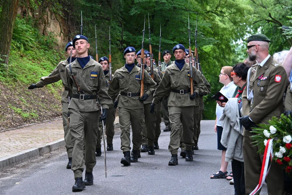 81. rocznica akcji specjalnej „Koppe”. Uroczystości w Udorzu. Fot. Janusz Ślęzak (IPN)
