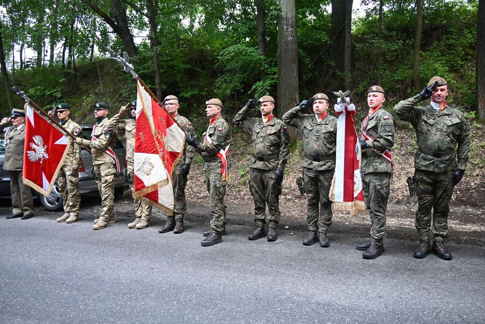 81. rocznica akcji specjalnej „Koppe”. Uroczystości w Udorzu. Fot. Janusz Ślęzak (IPN)