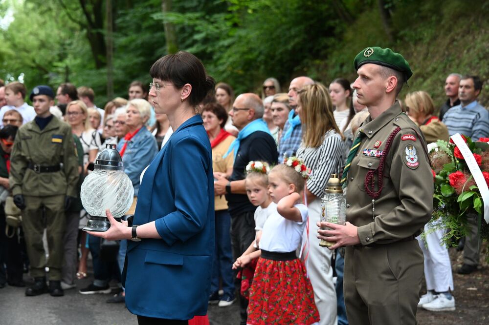 81. rocznica akcji specjalnej „Koppe”. Uroczystości w Udorzu. Fot. Janusz Ślęzak (IPN)