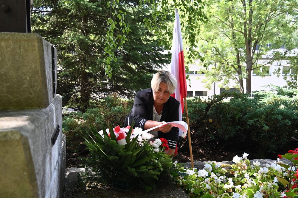 81. rocznica wymordowania robotników niemieckiego obozu pracy „Liban”. Fot. Janusz Ślęzak (IPN)