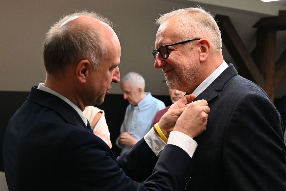 Wręczenie odznaczeń państwowych w siedzibie krakowskiego oddziału IPN. Fot. Janusz Ślęzak (IPN)