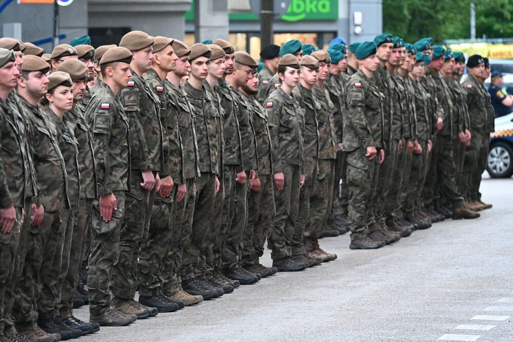 LX Marsz Szlakiem Pierwszej Kompanii Kadrowej. Fot. Janusz Ślęzak (IPN)
