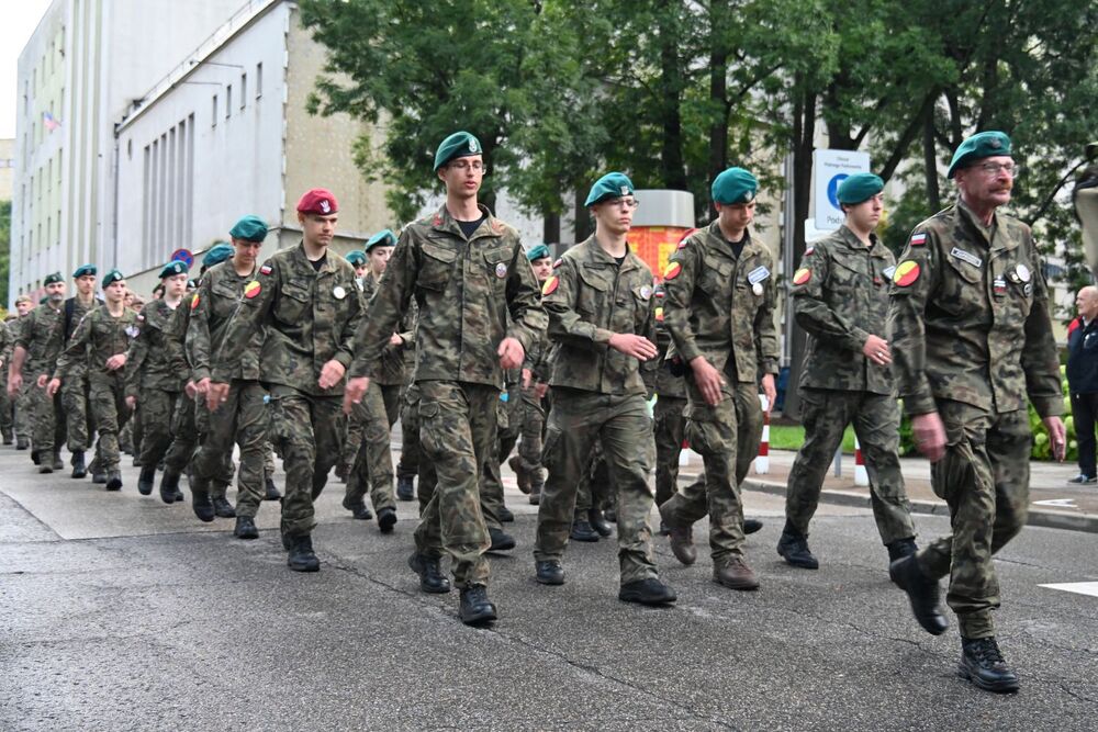LX Marsz Szlakiem Pierwszej Kompanii Kadrowej. Fot. Janusz Ślęzak (IPN)
