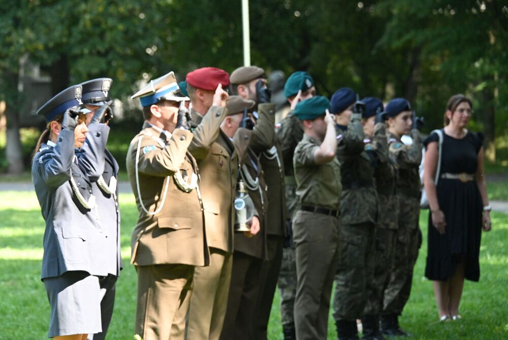 79. rocznica śmierć „Inki”. Uroczystość w Krakowie. Fot. Janusz Ślęzak (IPN)