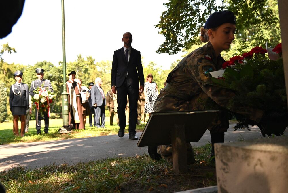 79. rocznica śmierć „Inki”. Uroczystość w Krakowie. Fot. Janusz Ślęzak (IPN)