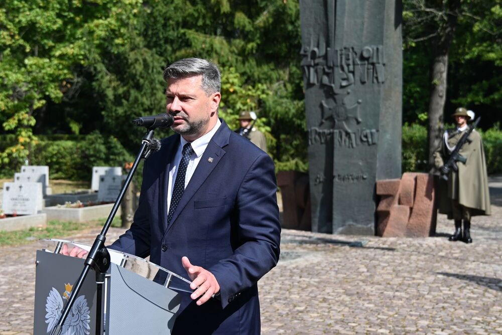 Krakowskie uroczystości 1 września 2025 r. Fot. Janusz Ślęzak (IPN)