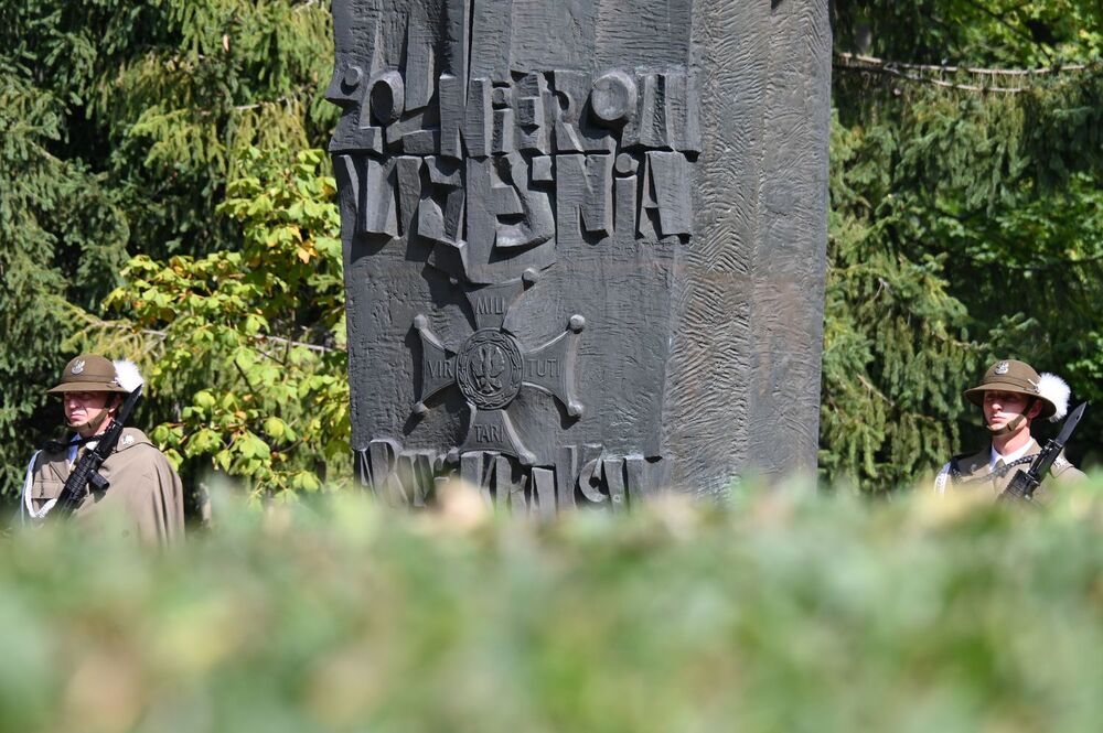 Krakowskie uroczystości 1 września 2025 r. Fot. Janusz Ślęzak (IPN)