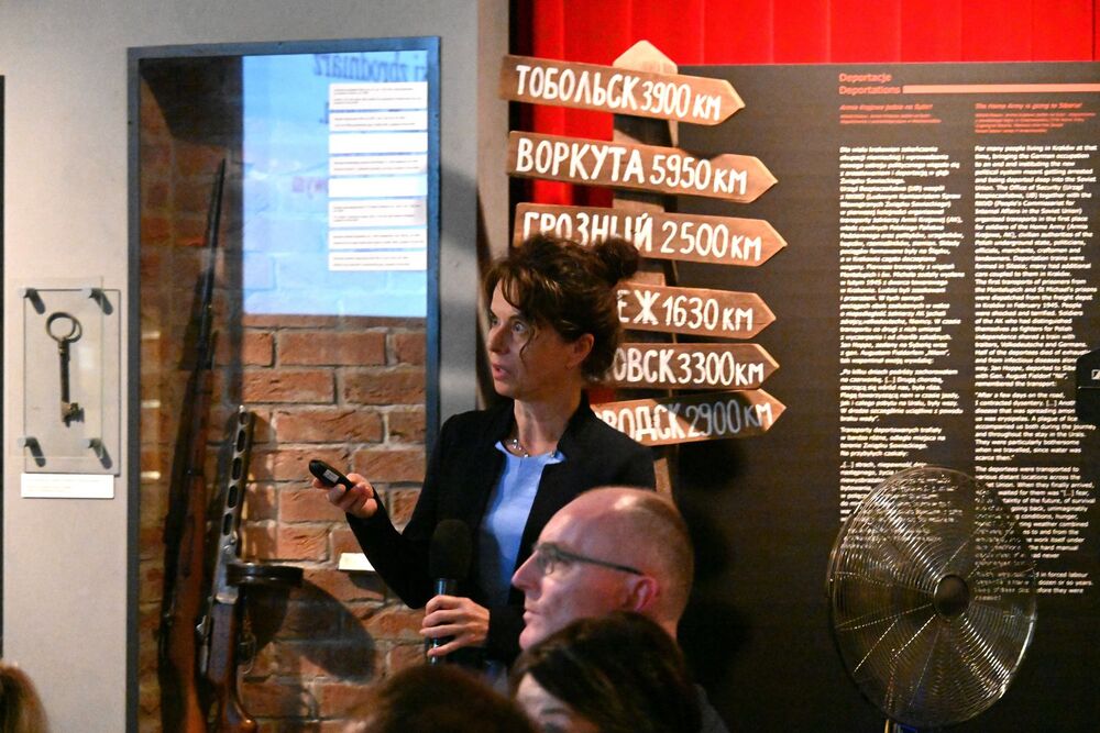 Sesja popularnonaukowa „Krakowianie – ofiary dwóch totalitaryzmów”. Fot. Janusz Ślęzak (IPN)