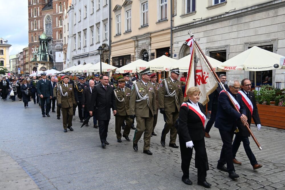 Krakowskie uroczystości w 86. rocznicę agresji Związku Sowieckiego na Polskę. Fot. Janusz Ślęzak (IPN)
