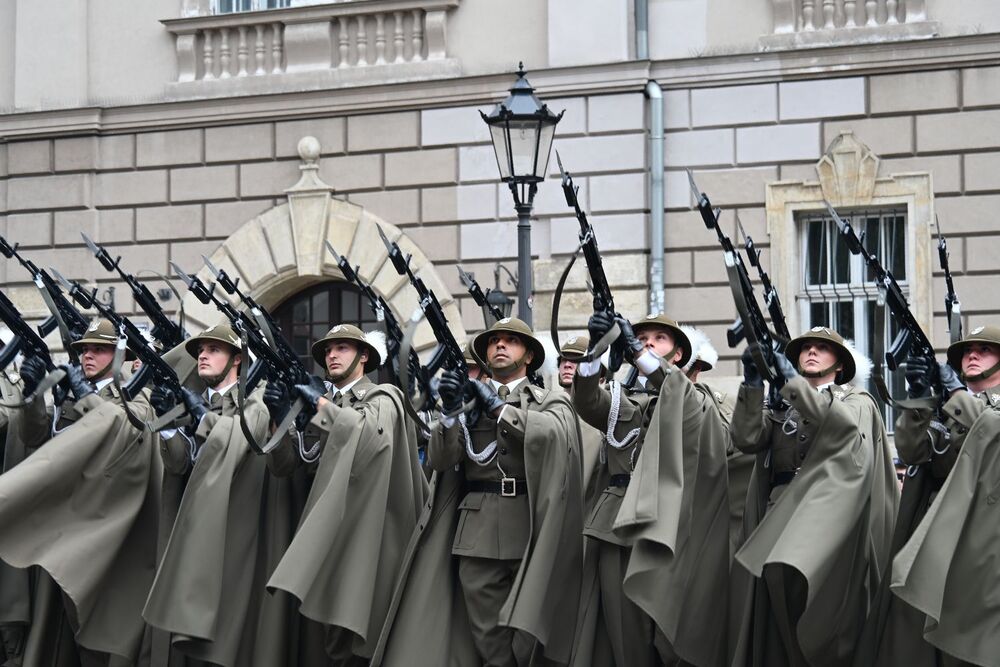 Krakowskie uroczystości w 86. rocznicę agresji Związku Sowieckiego na Polskę. Fot. Janusz Ślęzak (IPN)