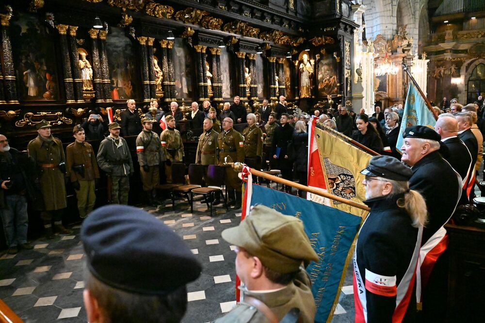 XII Krakowskie Zaduszki za Żołnierzy Wyklętych – Niezłomnych. Fot. Janusz Ślęzak (IPN)