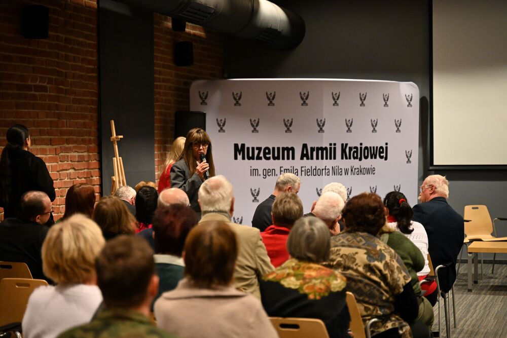 XII Krakowskie Zaduszki za Żołnierzy Wyklętych – Niezłomnych. Fot. Żaneta Wierzgacz (IPN)