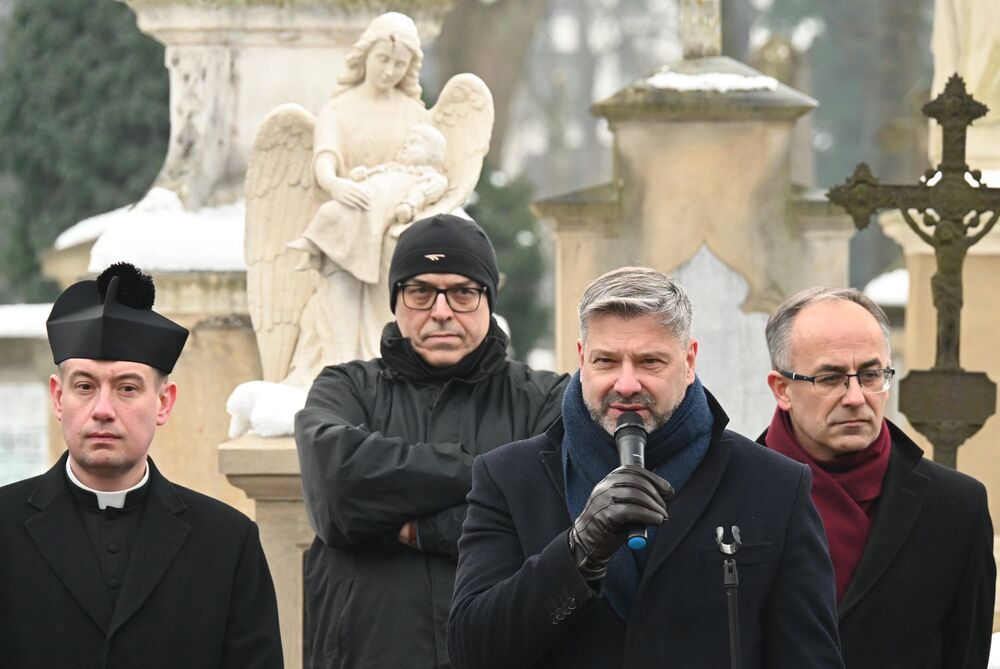 163. rocznica wybuchu powstania styczniowego. Uroczystość w Krakowie. Fot. Janusz Ślęzak (IPN)