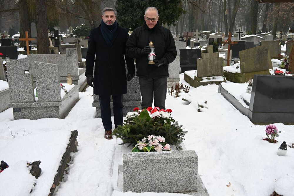 Grób Bronisława Kopystyńskiego. Fot. Janusz Ślęzak (IPN)