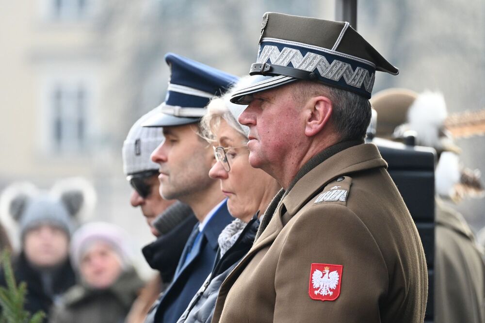 86. rocznica pierwszej deportacji Polaków w głąb ZSRS. Uroczystości w Krakowie. Fot. Janusz Ślęzak (IPN)