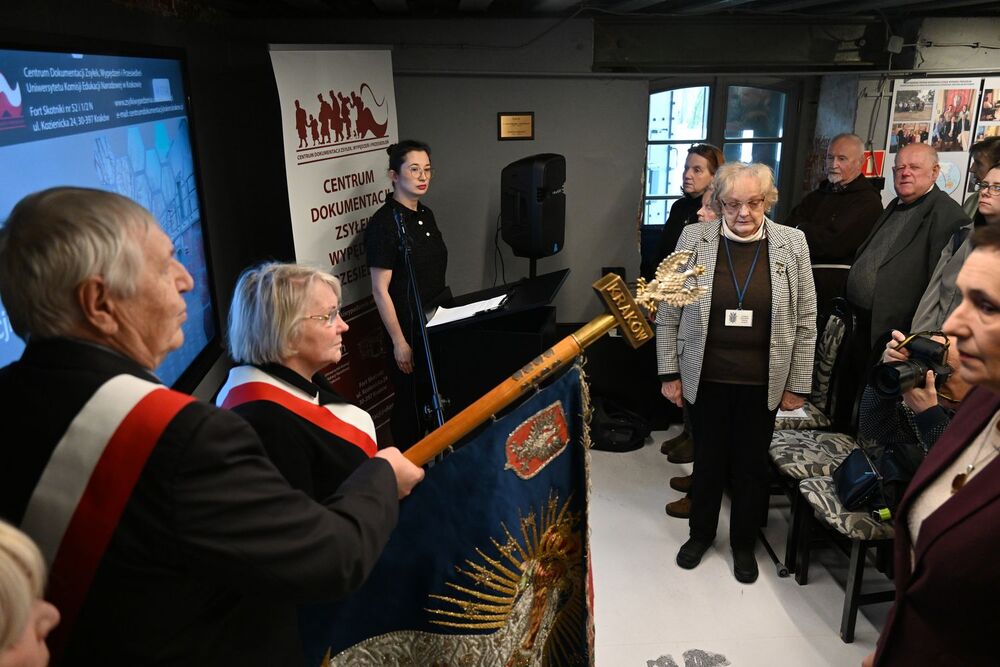 86. rocznica pierwszej deportacji Polaków w głąb ZSRS. Uroczystości w Krakowie. Fot. Janusz Ślęzak (IPN)