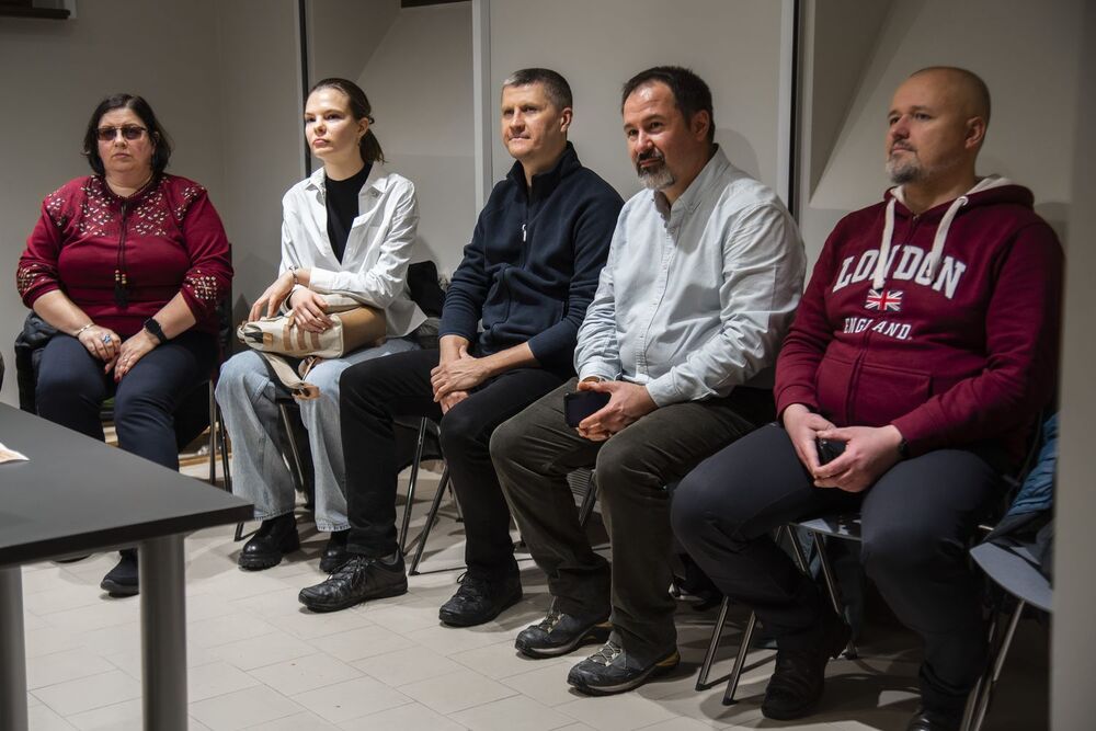 Nauczyciele z Rumunii w siedzibie krakowskiego oddziału IPN. Fot. Agnieszka Masłowska (IPN)