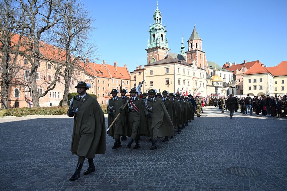 Narodowy Dzień Pamięci Żołnierzy Wyklętych. Uroczystości w Krakowie. Fot. Janusz Ślęzak (IPN)