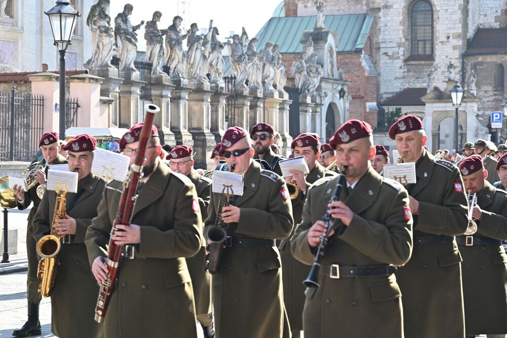 Narodowy Dzień Pamięci Żołnierzy Wyklętych. Uroczystości w Krakowie. Fot. Janusz Ślęzak (IPN)