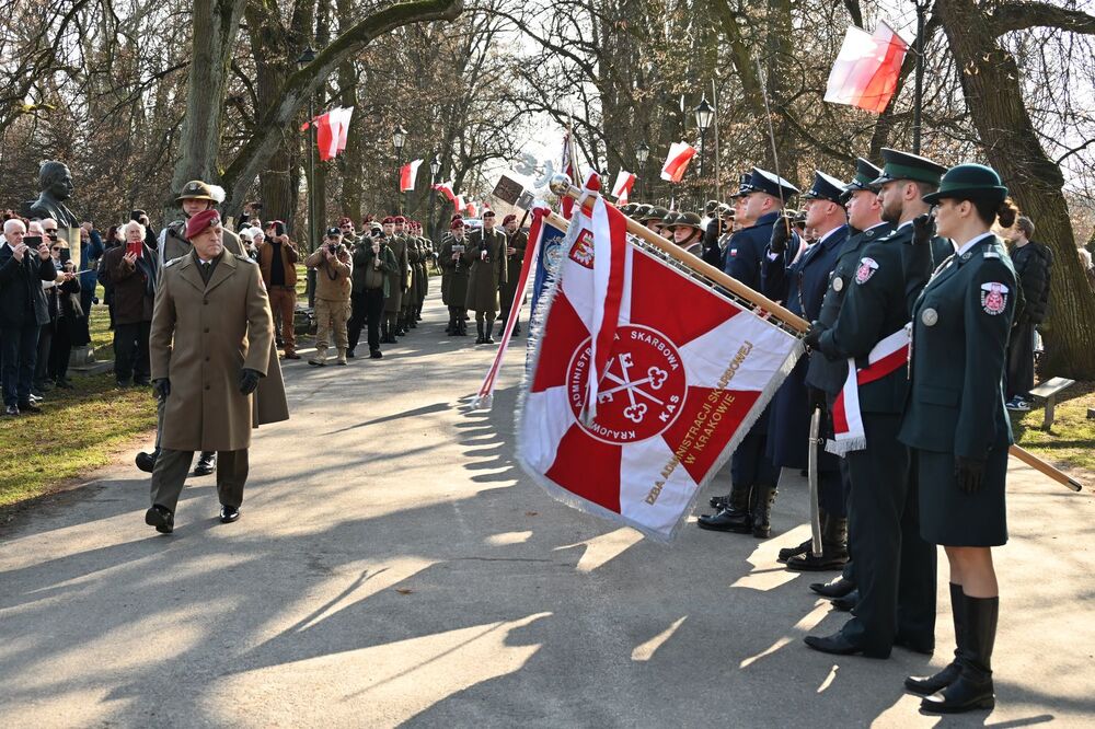 Narodowy Dzień Pamięci Żołnierzy Wyklętych. Uroczystości w Krakowie. Fot. Janusz Ślęzak (IPN)