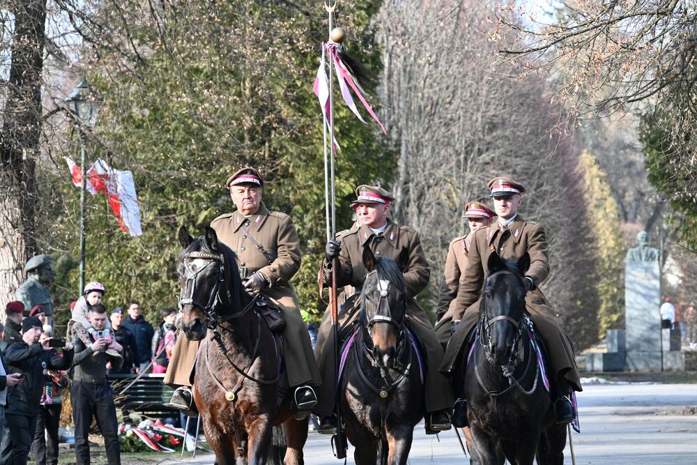 Narodowy Dzień Pamięci Żołnierzy Wyklętych. Uroczystości w Krakowie. Fot. Janusz Ślęzak (IPN)