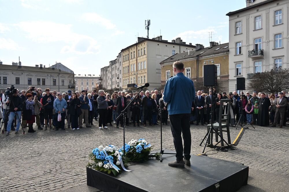 Marsz Pamięci w 83. rocznicę likwidacji krakowskiego getta. Fot. Janusz Ślęzak (IPN)