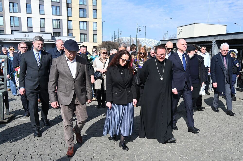 Marsz Pamięci w 83. rocznicę likwidacji krakowskiego getta. Fot. Janusz Ślęzak (IPN)