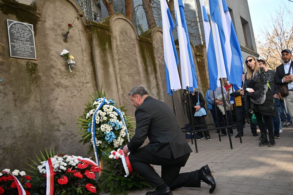 Marsz Pamięci w 83. rocznicę likwidacji krakowskiego getta. Fot. Janusz Ślęzak (IPN)