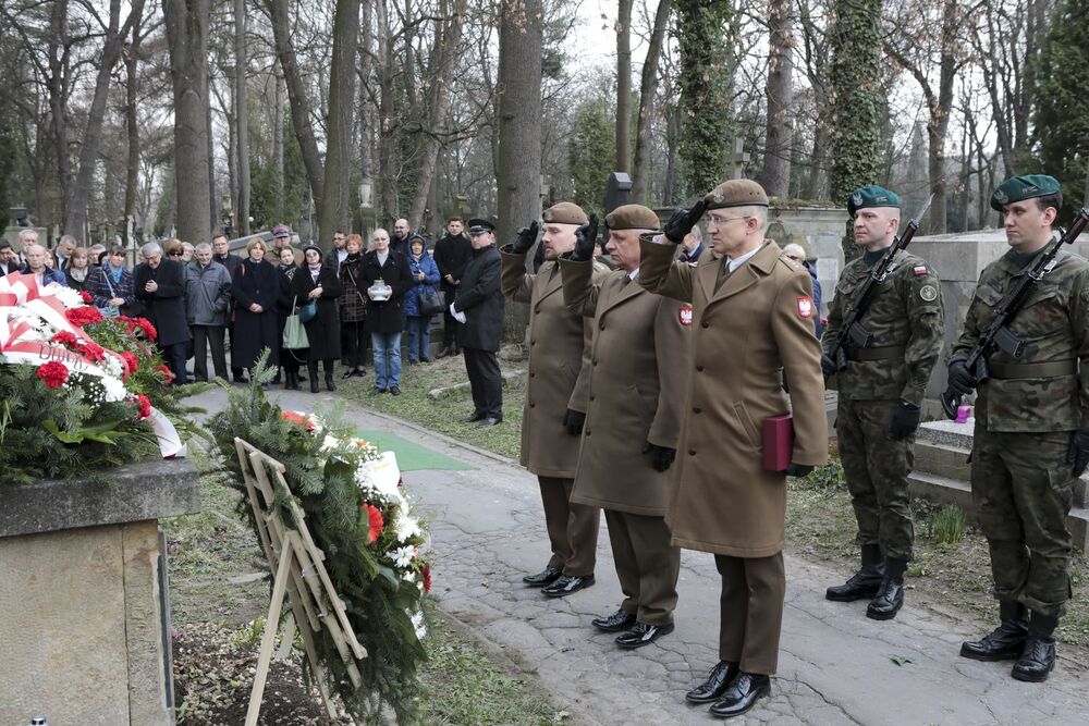 Uroczystości pogrzebowe kpt. Andrzeja Kostrzewskiego. Fot. Zbigniew Galicki