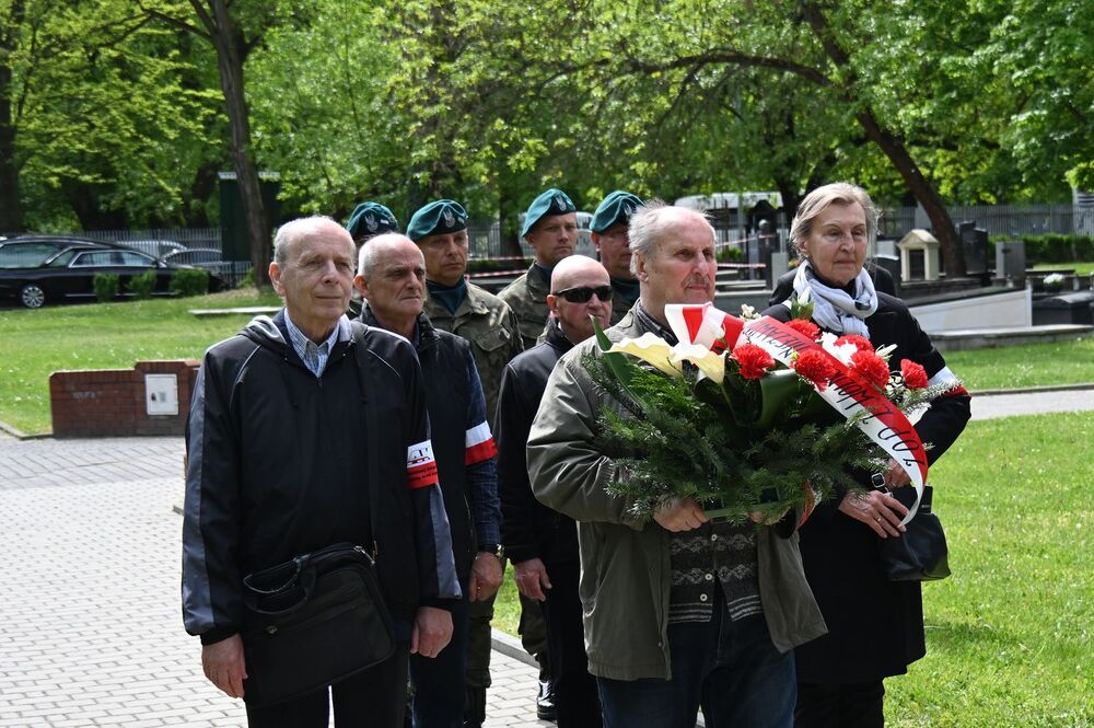 Uroczystości pogrzebowe Władysława Tarkowskiego. Fot. Janusz Ślęzak (IPN)
