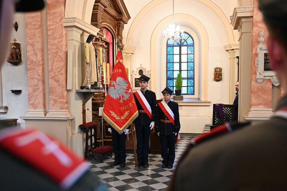 Uroczystość poświęcenia odnowionego przez IPN grobu powstańca śląskiego Karola Chodkiewicza. Fot. Janusz Ślęzak (IPN)