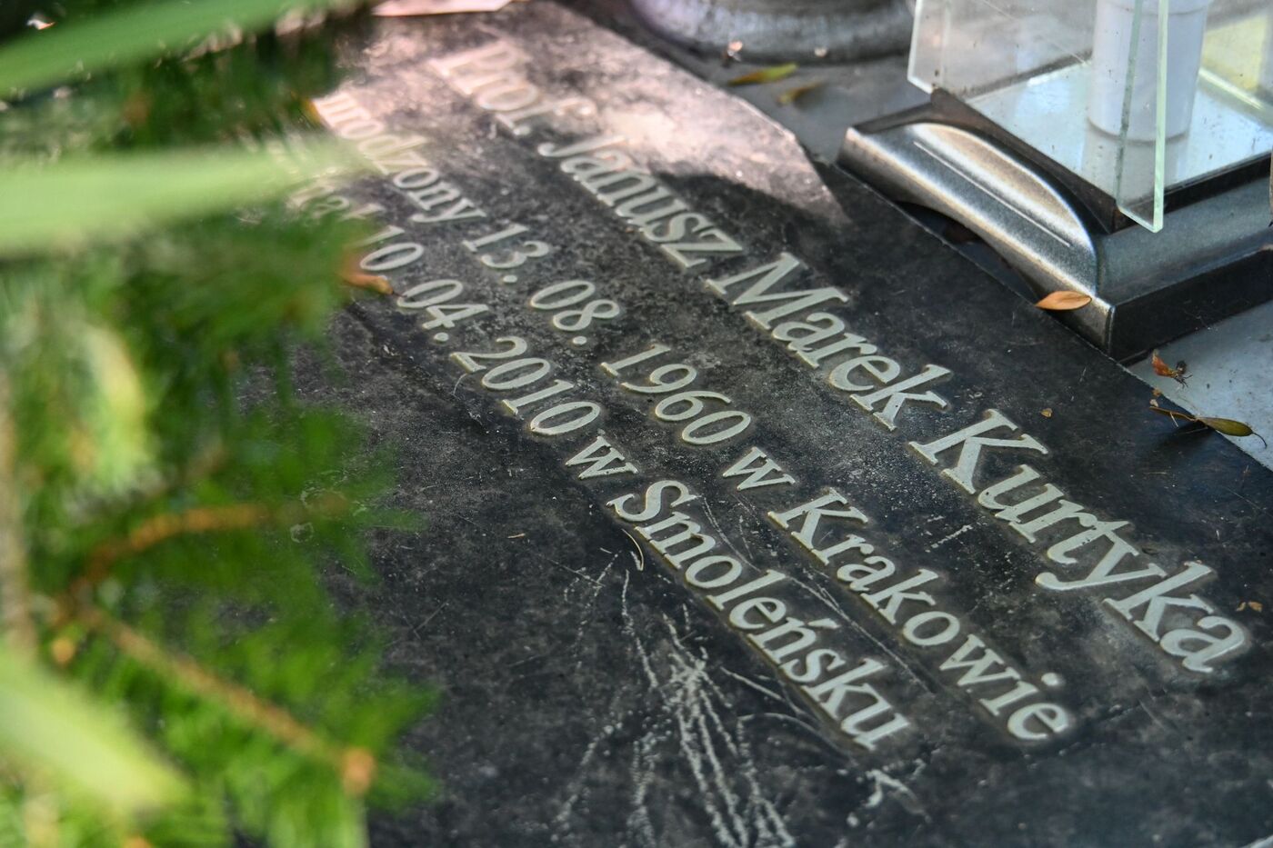 Grób Janusza Kurtyki na Cmentarzu Rakowickim w Krakowie. Fot. Janusz Ślęzak (IPN)