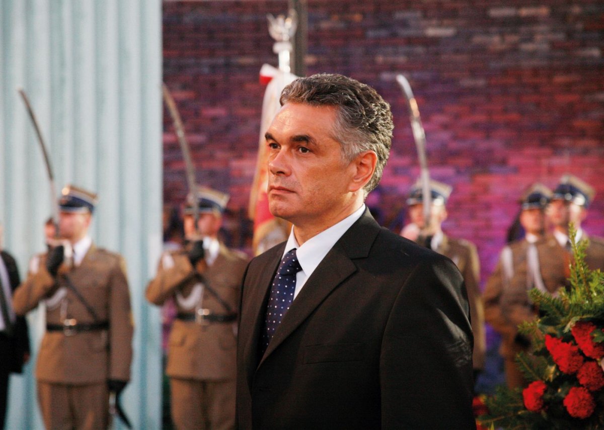 Janusz Kurtyka (1960-2010). Fot. Piotr Życieński (IPN)