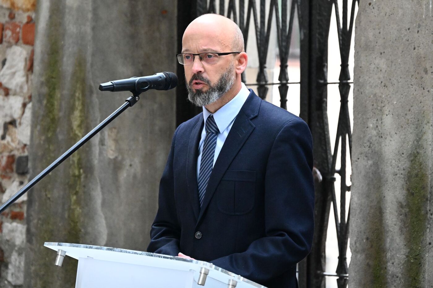 Uroczystości w 80. rocznicę rozbicia komunistycznego więzienia św. Michała w Krakowie. Fot. Janusz Ślęzak (IPN)