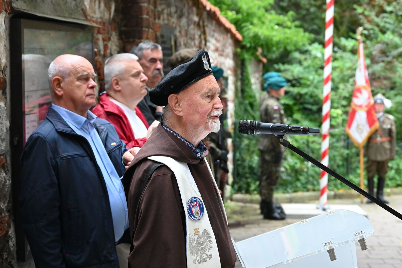 Uroczystości w 80. rocznicę rozbicia komunistycznego więzienia św. Michała w Krakowie. Fot. Janusz Ślęzak (IPN)