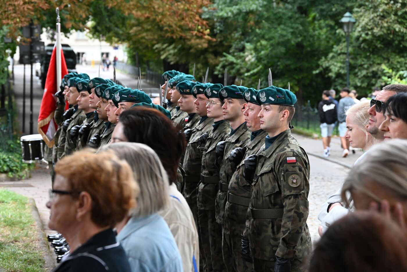 Uroczystości w 80. rocznicę rozbicia komunistycznego więzienia św. Michała w Krakowie. Fot. Janusz Ślęzak (IPN)