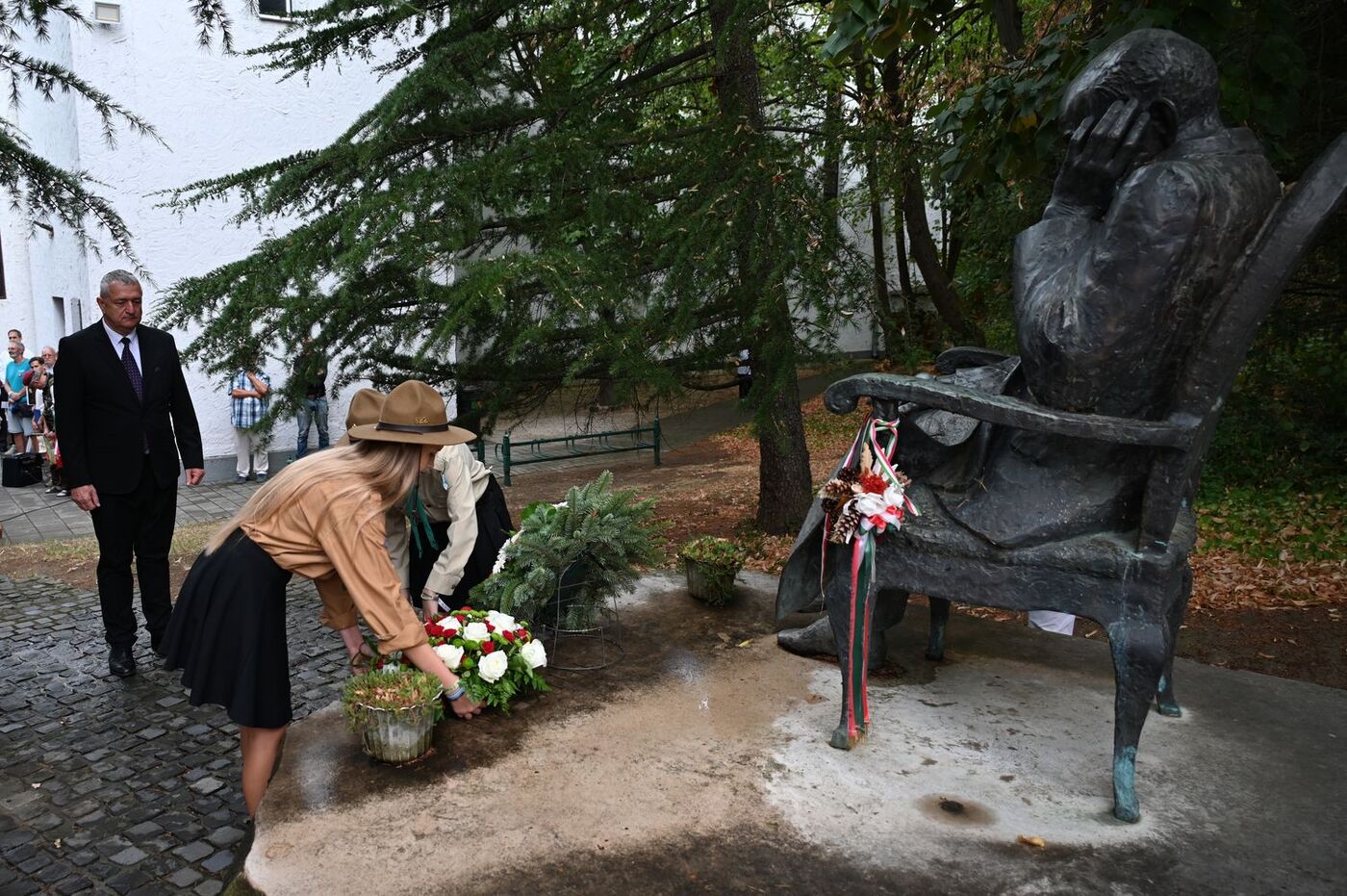 Uroczystości w Balatonboglár na Węgrzech. Fot. Janusz Ślęzak (IPN)