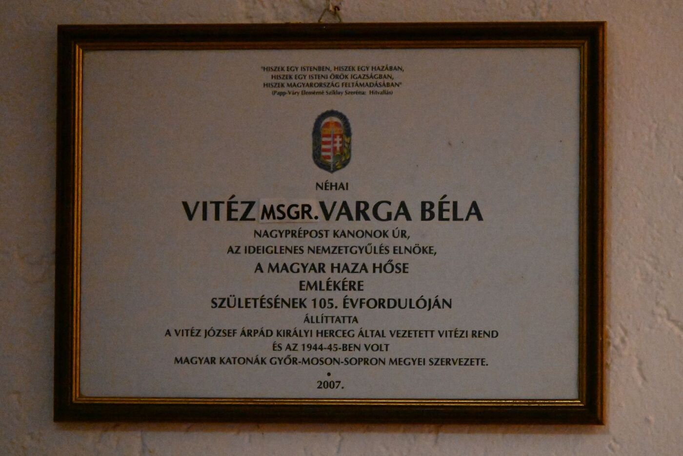 Uroczystości w Balatonboglár na Węgrzech. Fot. Janusz Ślęzak (IPN)