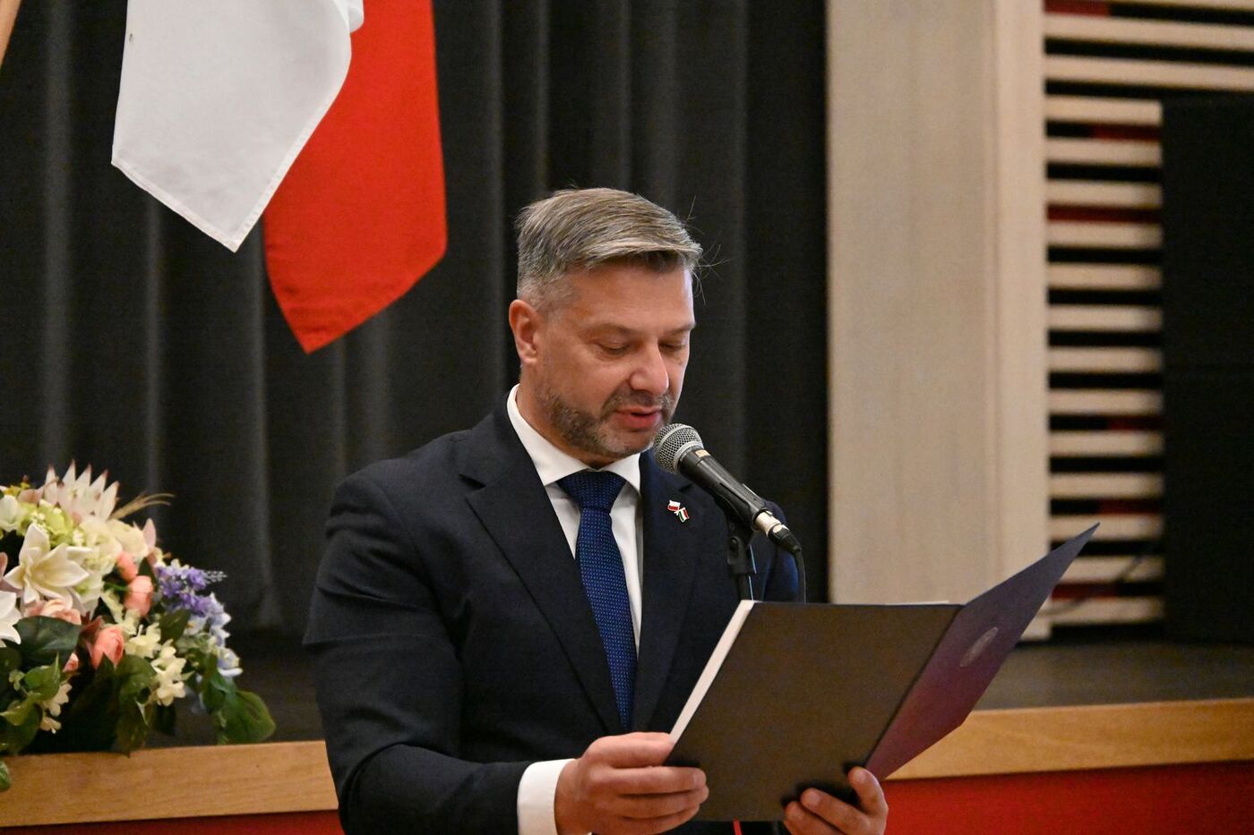 Uroczystości w Balatonboglár na Węgrzech. Fot. Janusz Ślęzak (IPN)
