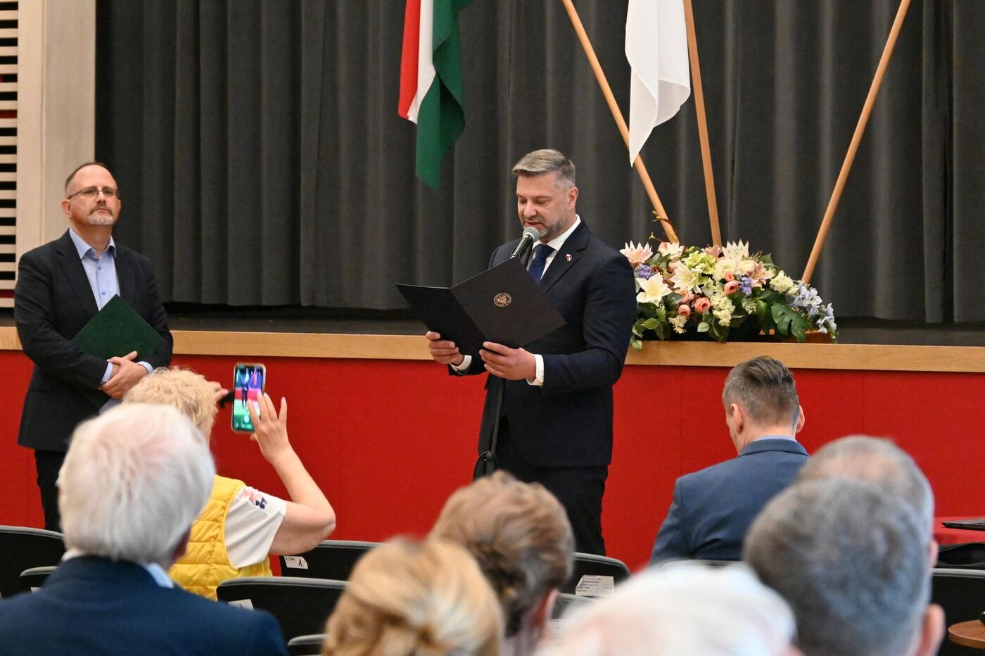 Uroczystości w Balatonboglár na Węgrzech. Fot. Janusz Ślęzak (IPN)