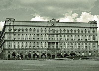 Łubianka, główna siedziba NKWD i więzienie śledcze w Moskwie