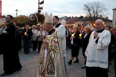 Wadowickie uroczystość z okazji 40. rocznicy wyboru kard. Karola Wojtyły na papieża