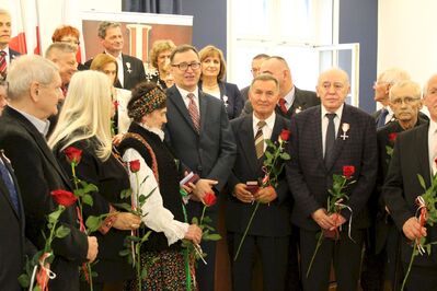 Uroczystość wręczenia Krzyży Wolności i Solidarności – Kraków, 9 listopada 2018