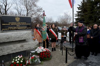 Uroczystość patriotyczna w Raciechowicach