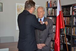 Kraków, 15 lipca 2019. Prezes IPN wręczył Krzyż Wolności i Solidarności Julianowi Morawcowi