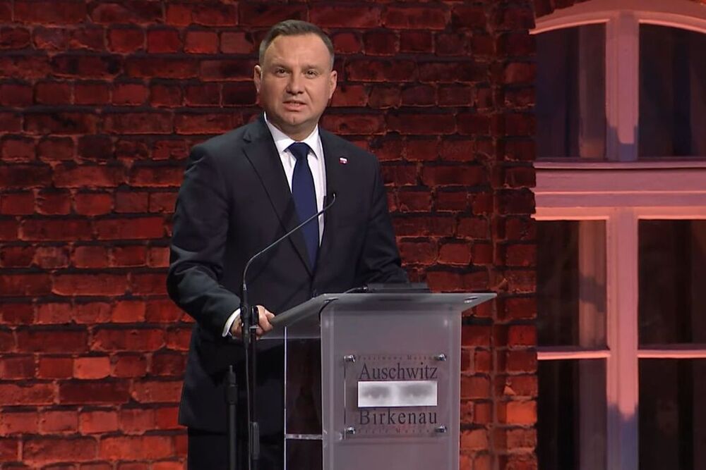 75. rocznica wyzwolenia niemieckiego nazistowskiego obozu Auschwitz-Birkenau, 27 stycznia 2020. Fot. Agnieszka Masłowska (IPN)