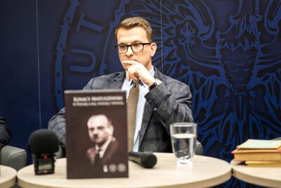 Promocja książki Sławomira Cenckiewicza o Ignacym Matuszewskim – Kraków, 5 lutego 2020. Fot. Agnieszka Masłowska IPN