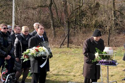 15.02.2020, Bolechowice. Pogrzeb Agaty Michałek-Budzicz. Fot. IPN