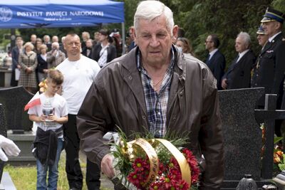 7 lipca 2020 w Rabce-Zdroju odbyły się uroczystości pogrzebowe Wojciecha Frodymy. Fot. Agnieszka Masłowska (IPN)